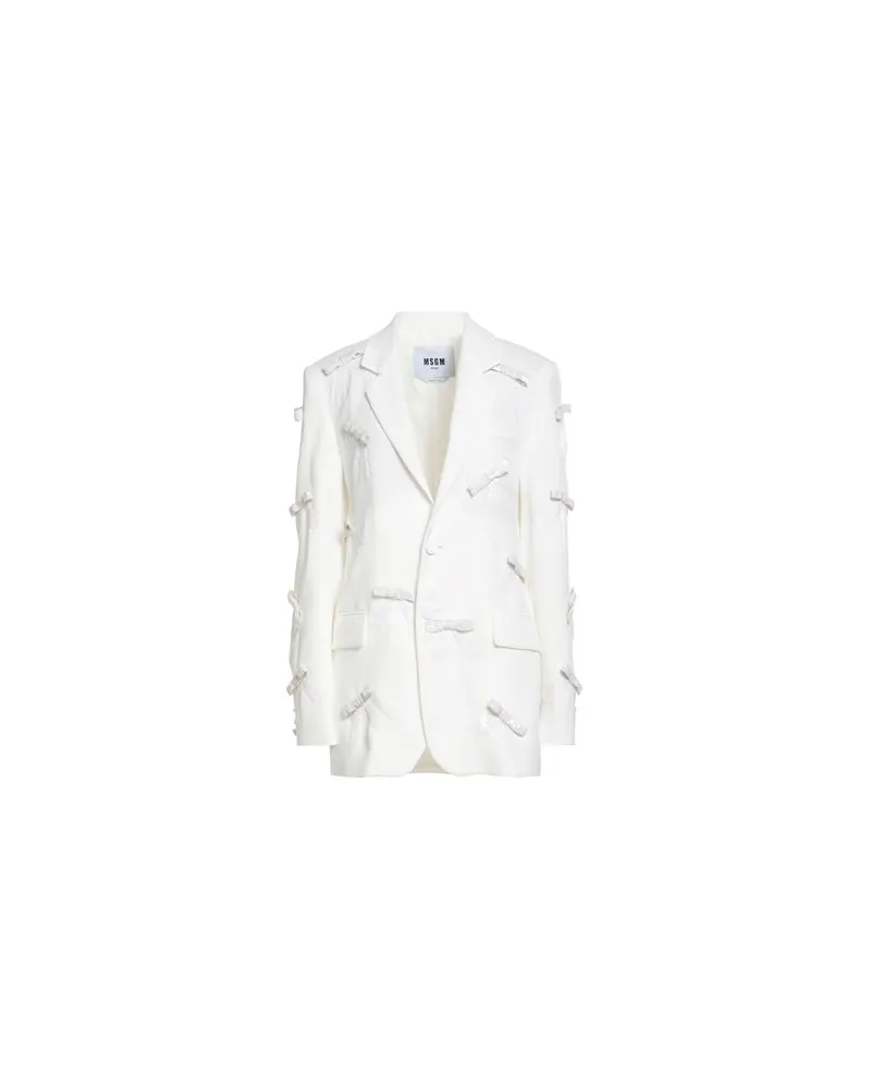 MSGM ANZÜGE und CO-ORDS - Blazersauf YOOX.COM Elfenbein