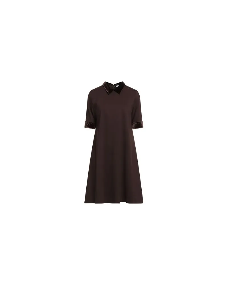 Caliban KLEIDER - Mini-Kleiderauf YOOX.COM Dunkelbraun