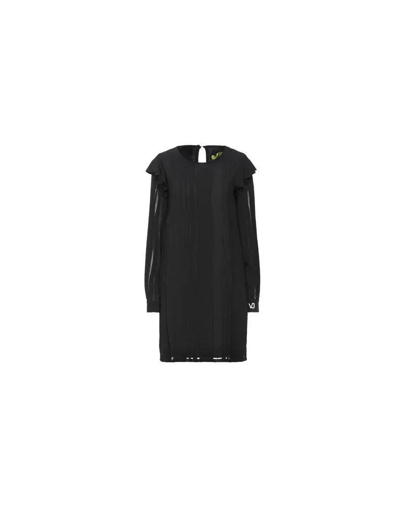 Versace Jeans KLEIDER - Mini-Kleiderauf YOOX.COM Schwarz