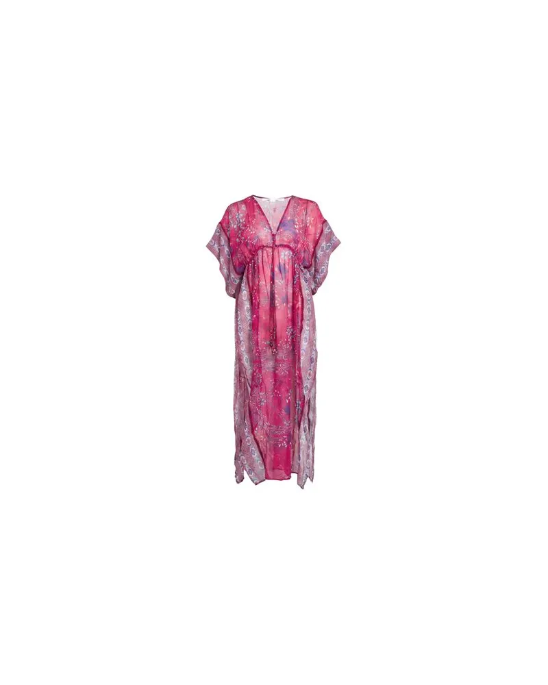 Poupette St Barth KLEIDER - Maxi-Kleiderauf YOOX.COM Magenta
