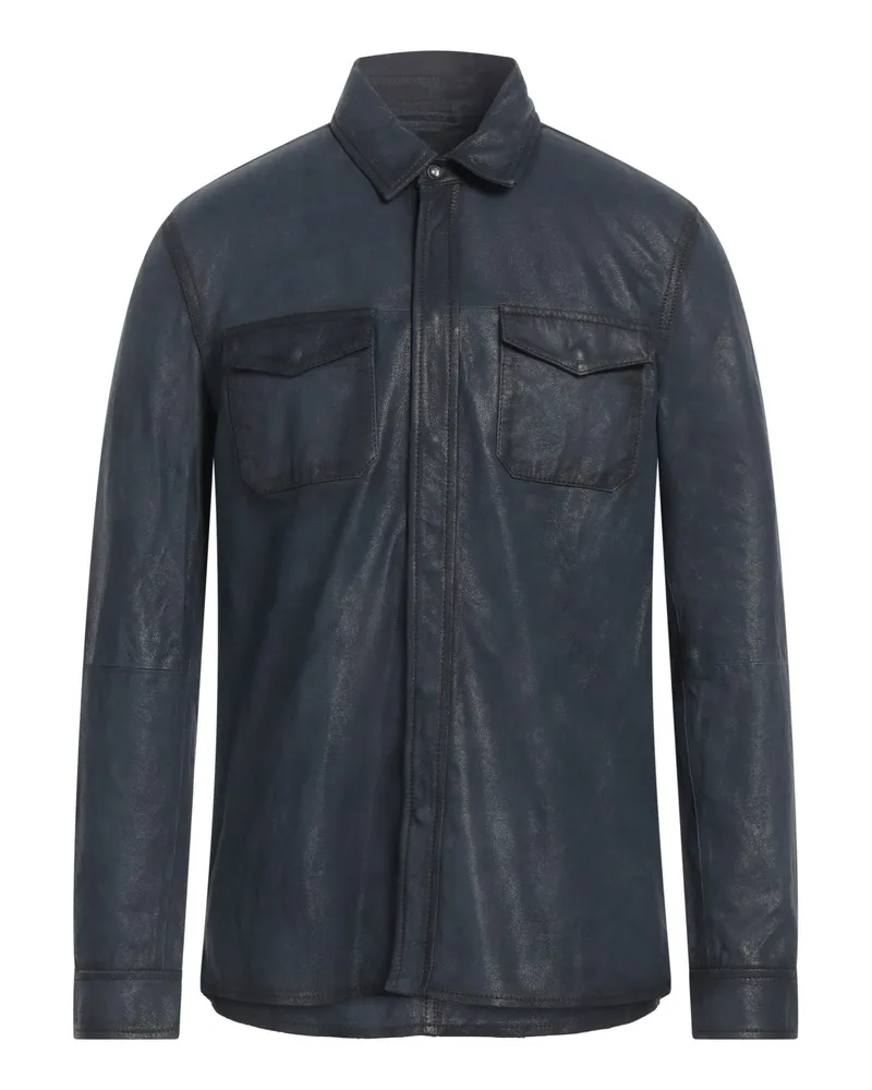 John Varvatos Hemd Marineblau