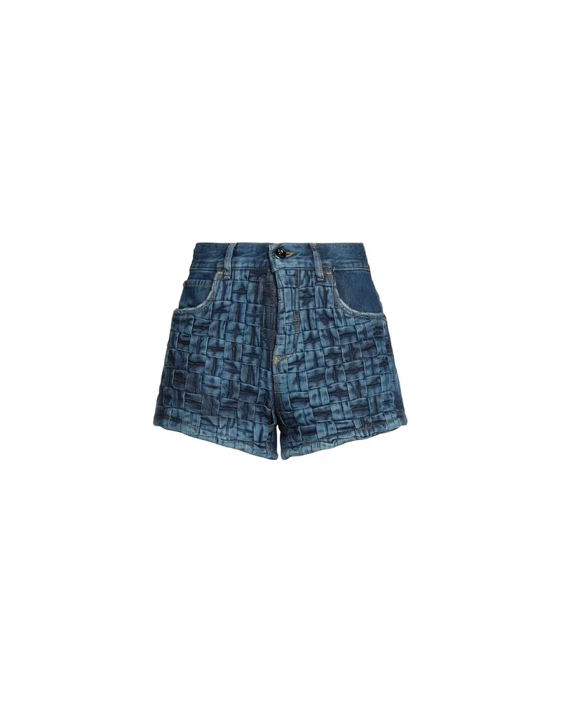 Pinko HOSEN & RÖCKE - Jeansshortsauf YOOX.COM Blau