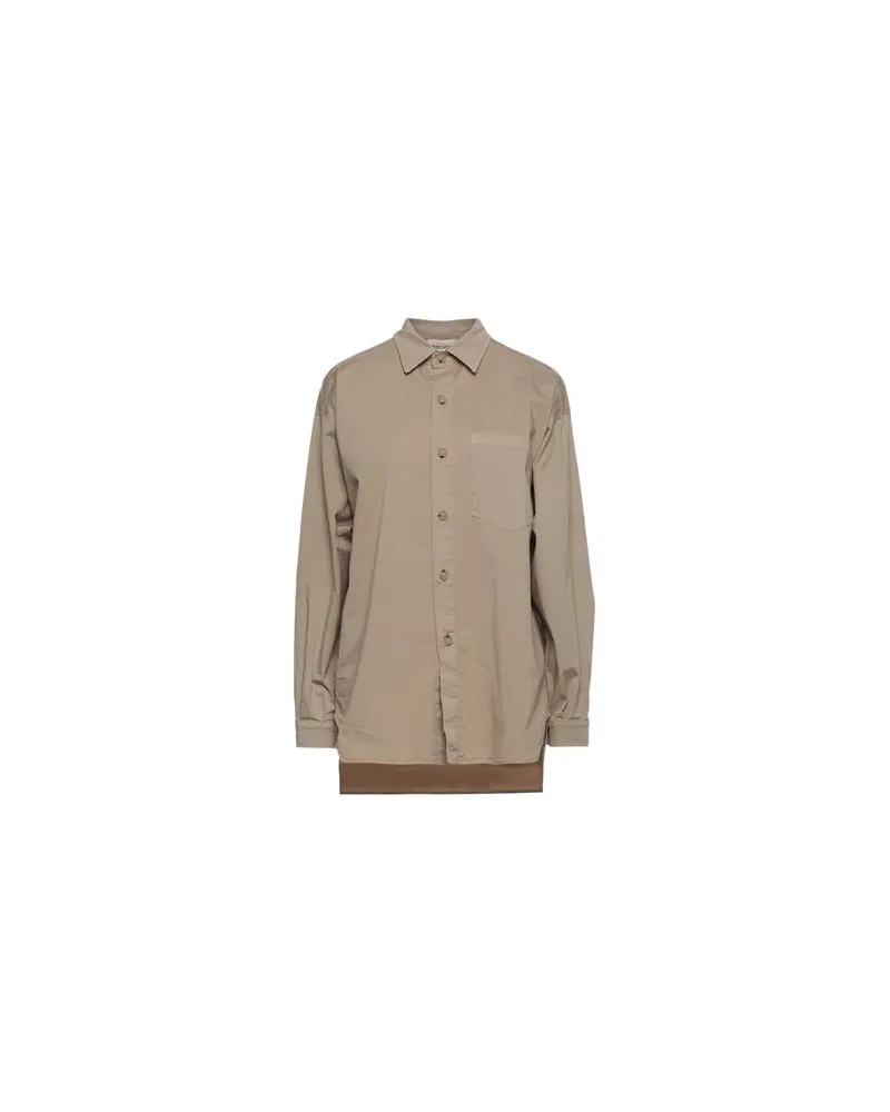 Semicouture TOPS - Hemdenauf YOOX.COM Beige