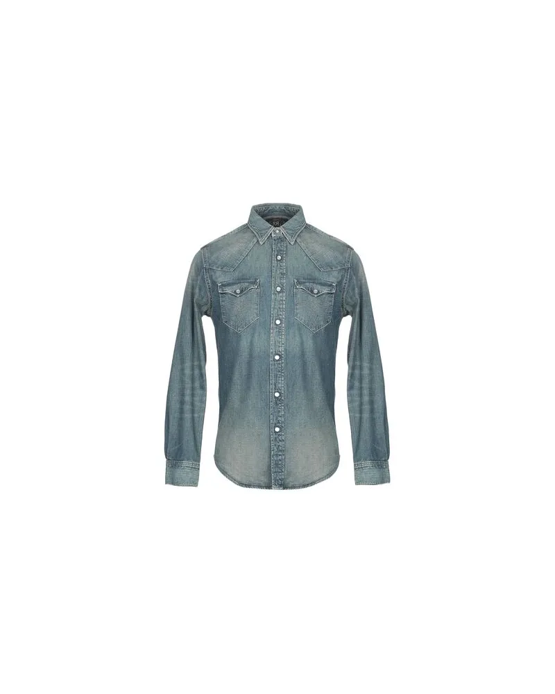 Ralph Lauren TOPS - Jeanshemdenauf YOOX.COM Blau