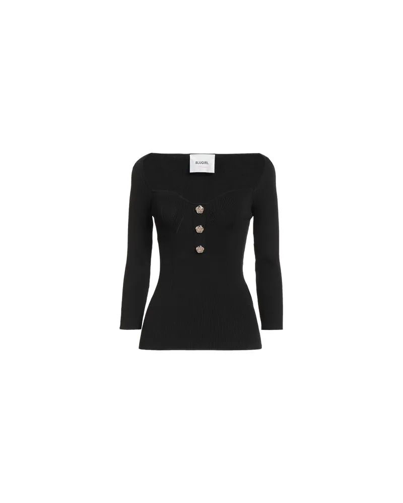 Blumarine STRICKWAREN - Pulloverauf YOOX.COM Schwarz