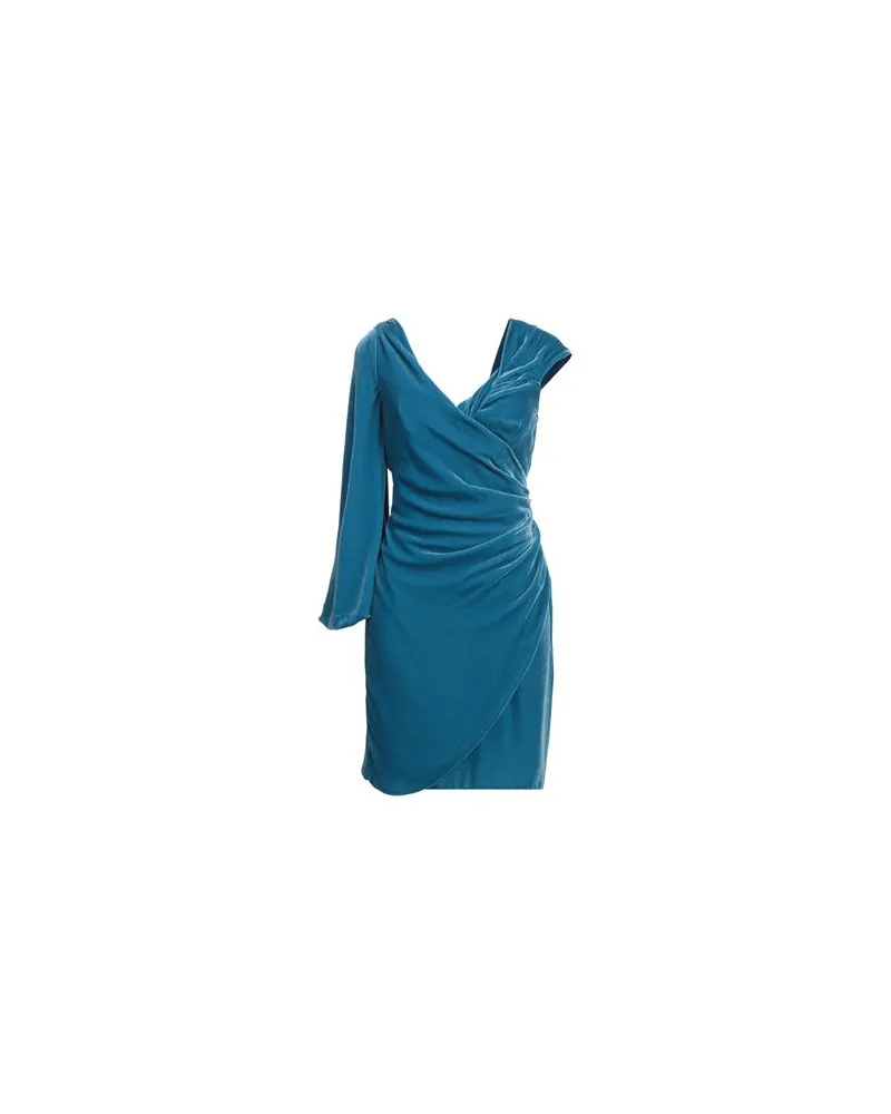COSTARELLOS KLEIDER - Mini-Kleiderauf YOOX.COM Azurblau