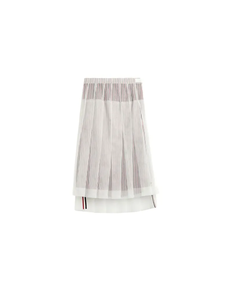 Thom Browne HOSEN & RÖCKE - Midi-Röckeauf YOOX.COM Weiß