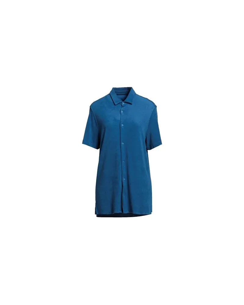 Majestic TOPS - Hemdenauf YOOX.COM Hellblau