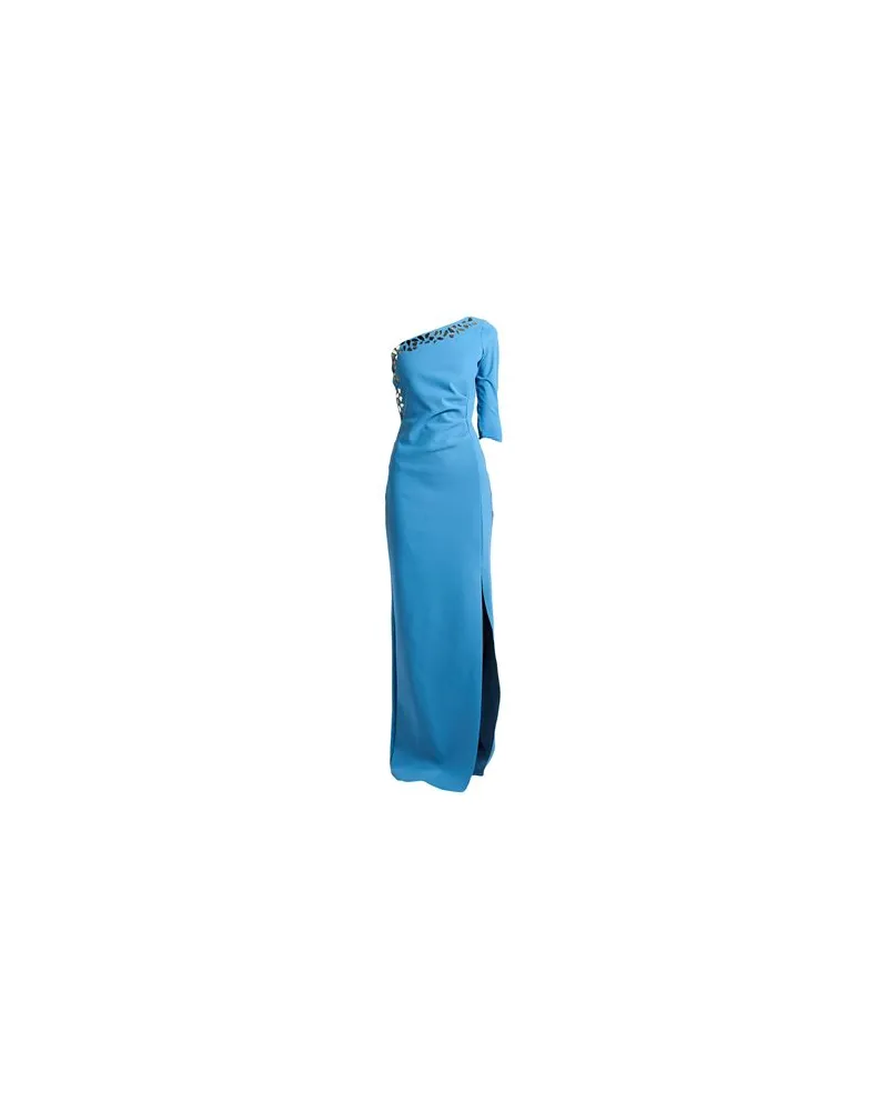 Chiara Boni KLEIDER - Maxi-Kleiderauf YOOX.COM Taubenblau