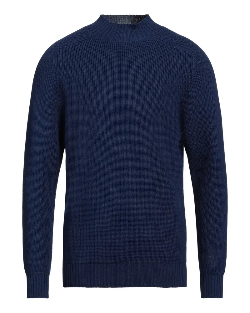 Gran Sasso Rollkragenpullover Blau