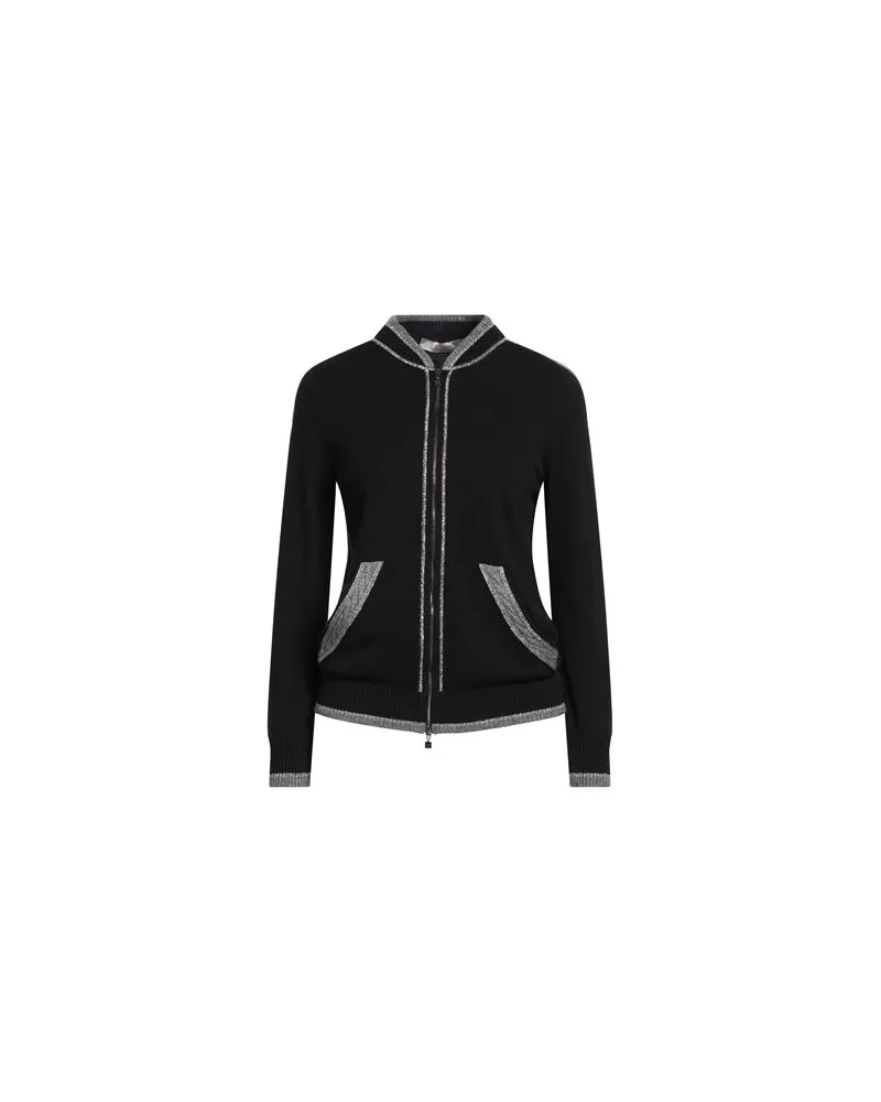 D.EXTERIOR STRICKWAREN - Strickjackenauf YOOX.COM Schwarz