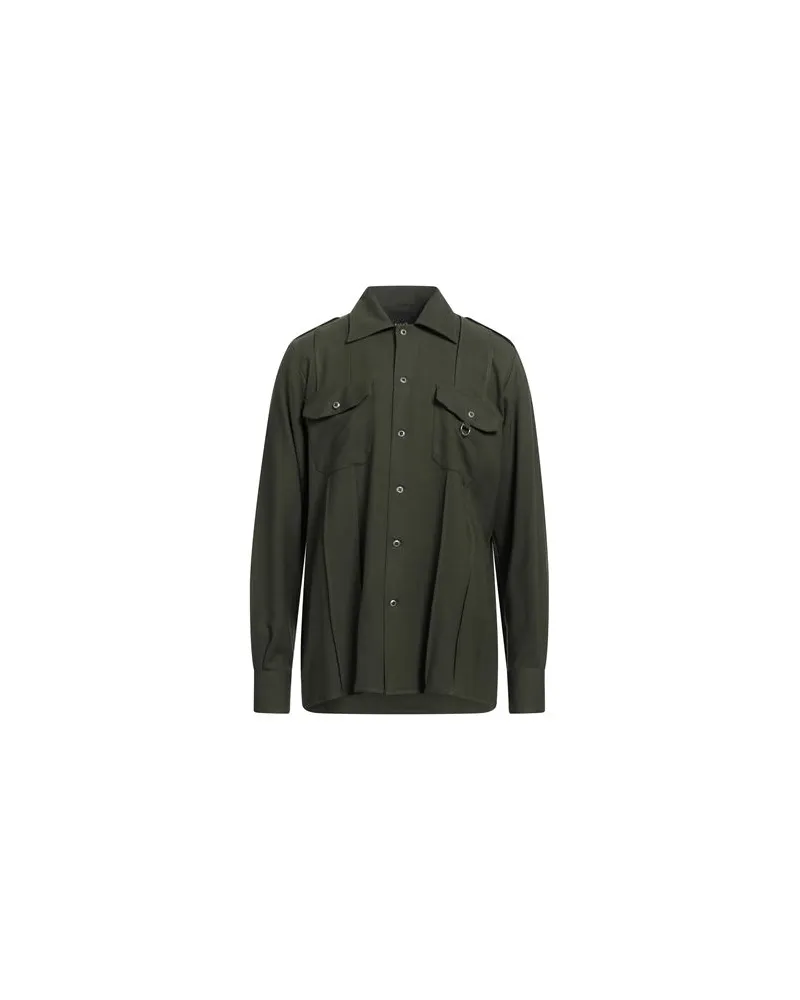 John Richmond TOPS - Hemdenauf YOOX.COM Militärgrün