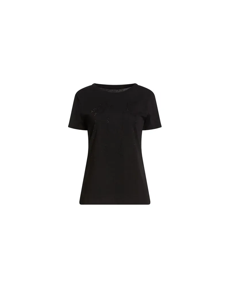 Armani Exchange TOPS - T-shirtsauf YOOX.COM Schwarz