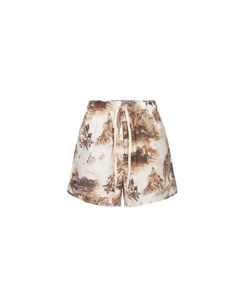 VICOLO HOSEN & RÖCKE - Shorts & Bermudashortsauf YOOX.COM Braun