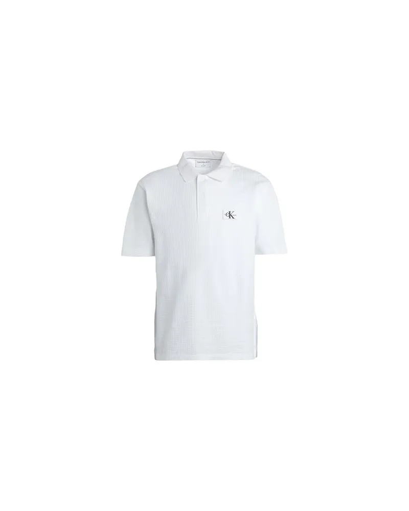 Calvin Klein TOPS - Poloshirtsauf YOOX.COM Weiß