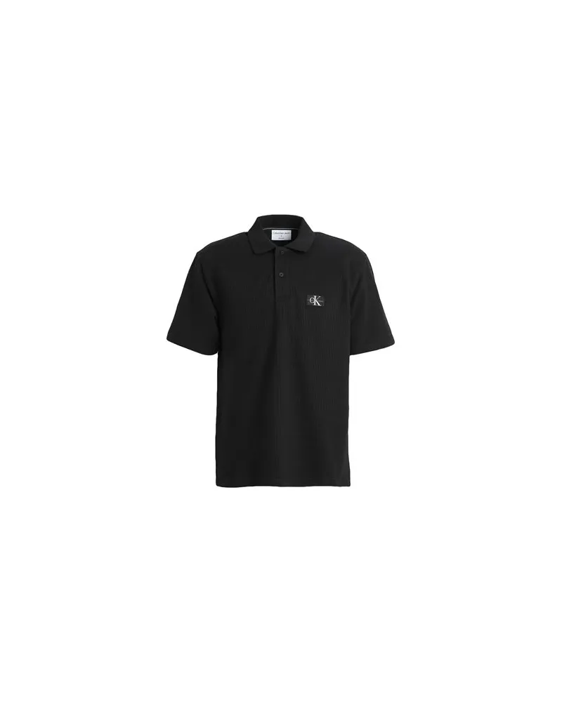 Calvin Klein TOPS - Poloshirtsauf YOOX.COM Schwarz