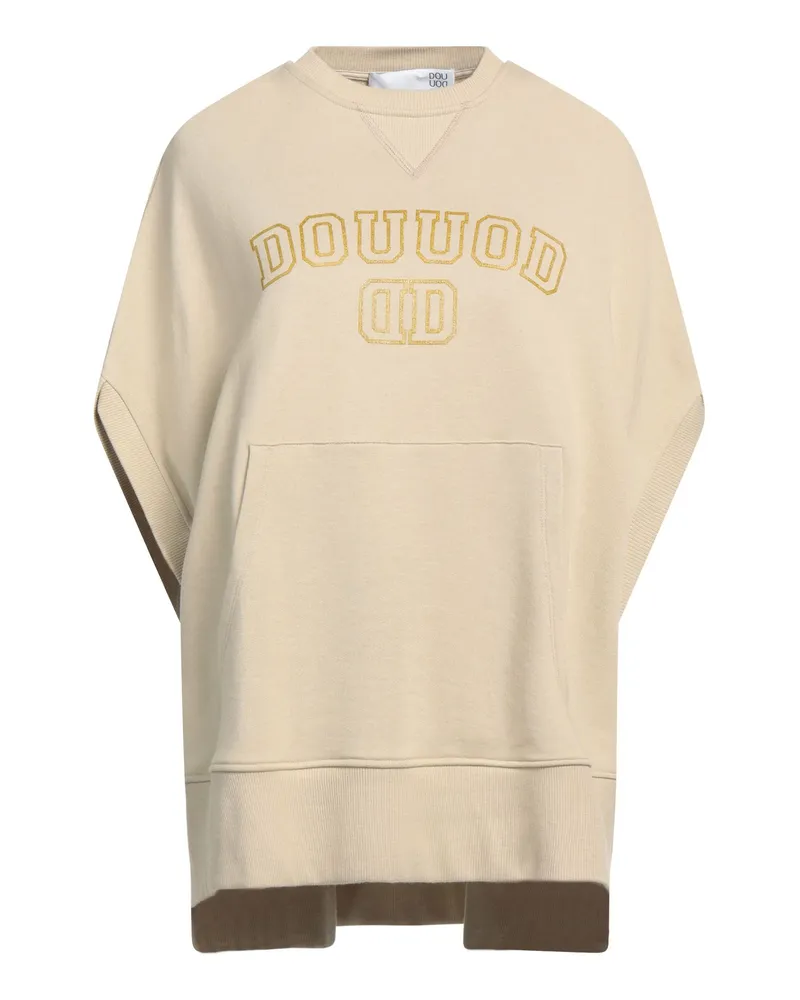 DOUUOD Sweatshirt Sand