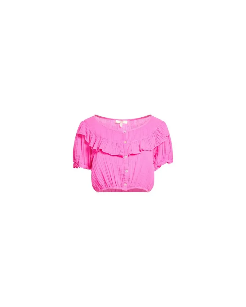 LoveShackFancy TOPS - Hemdenauf YOOX.COM Fuchsia