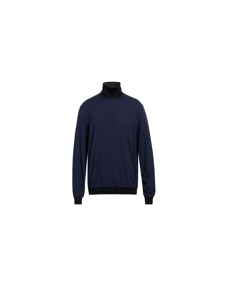 Zanone STRICKWAREN - Rollkragenpulloverauf YOOX.COM Blau