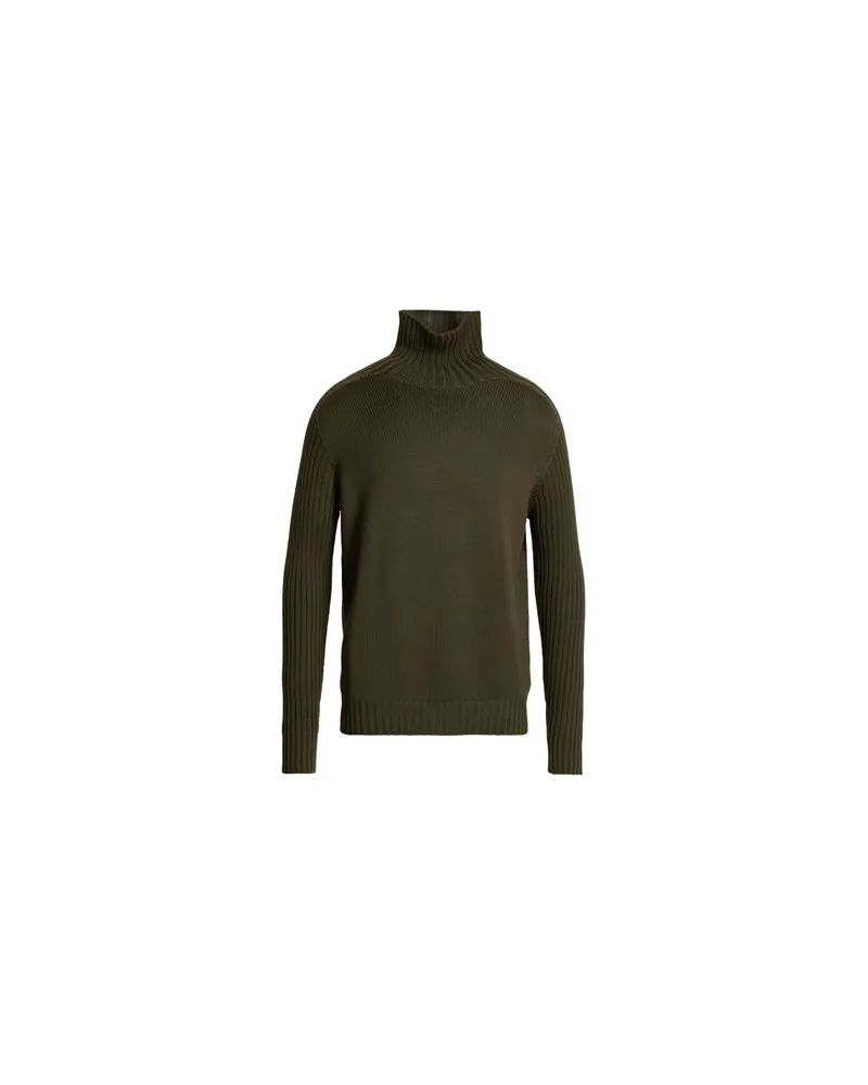 Tagliatore STRICKWAREN - Rollkragenpulloverauf YOOX.COM Militärgrün