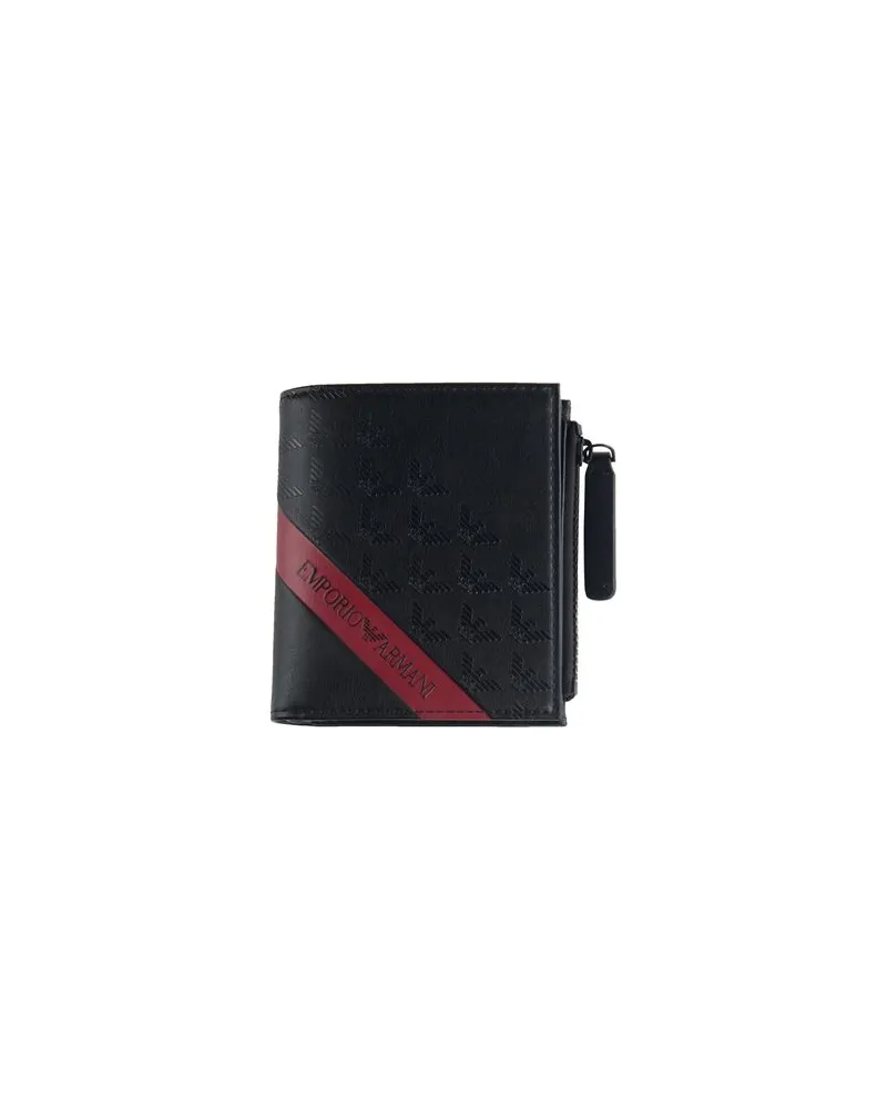Emporio Armani Kleinlederwaren - Brieftaschenauf YOOX.COM Schwarz