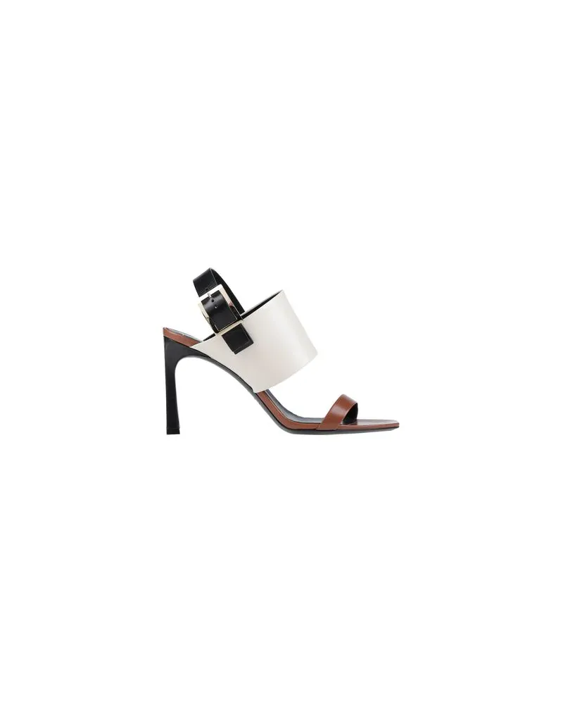 Roger Vivier SCHUHE - Sandalenauf YOOX.COM Elfenbein