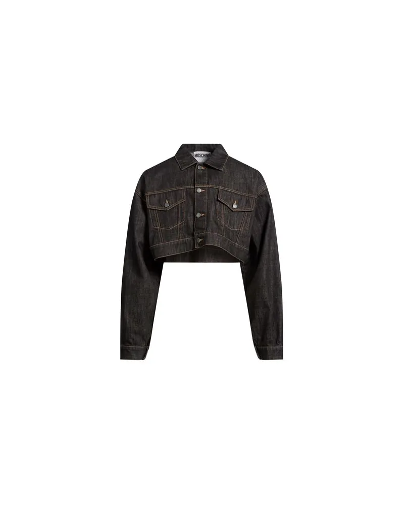Moschino JACKEN & MÄNTEL - Jeansjacken/Mäntelauf YOOX.COM Schwarz