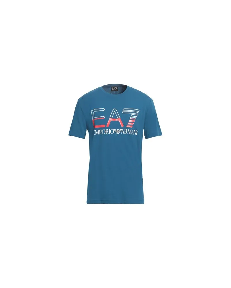 EA7 TOPS - T-shirtsauf YOOX.COM Blau