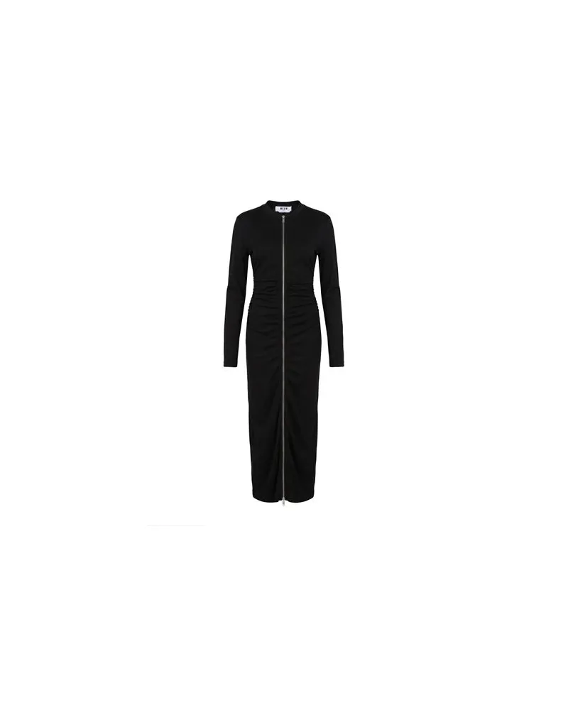MSGM KLEIDER - Maxi-Kleiderauf YOOX.COM Schwarz