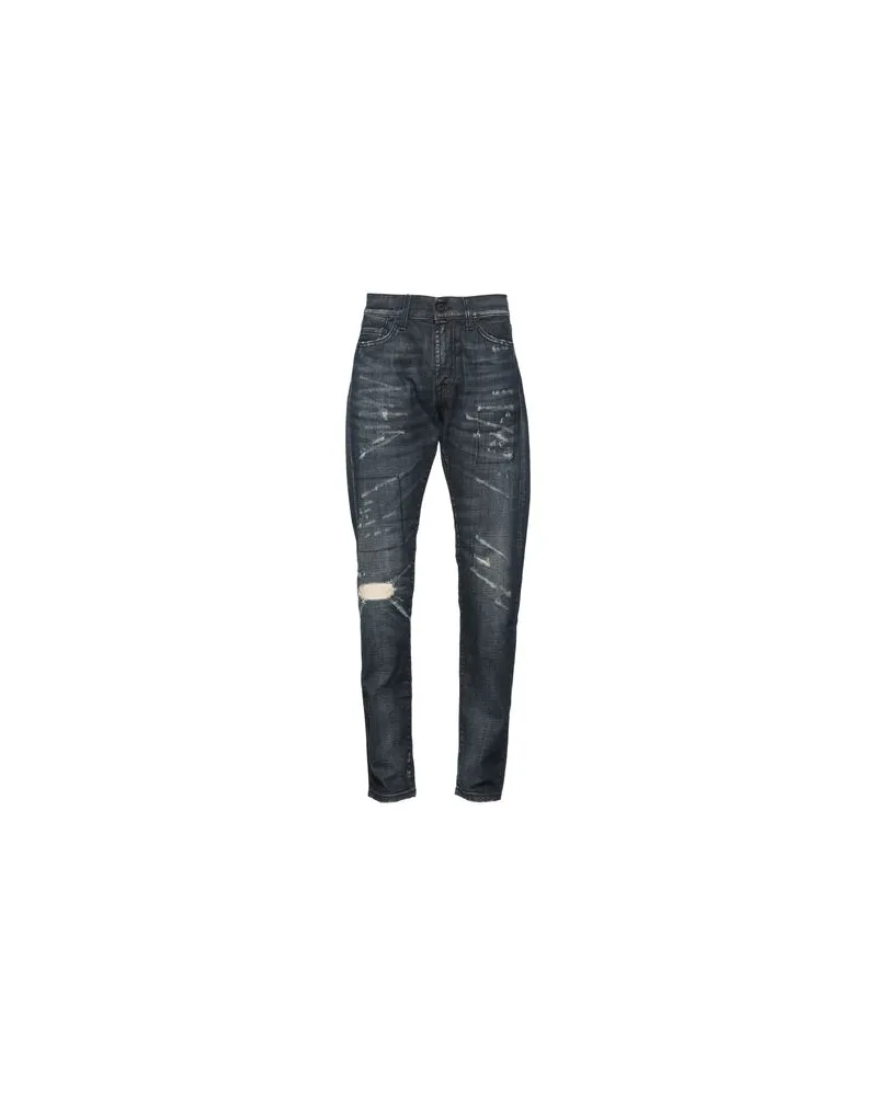 Roy Roger's HOSEN & RÖCKE - Jeanshosenauf YOOX.COM Blau