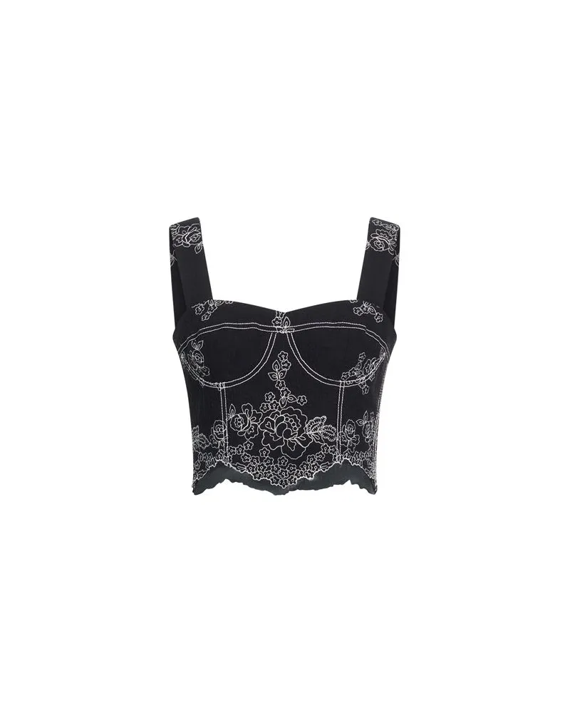 Erdem TOPS - Topsauf YOOX.COM Schwarz