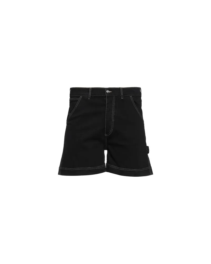 nine:inthe:morning HOSEN & RÖCKE - Jeansshortsauf YOOX.COM Schwarz