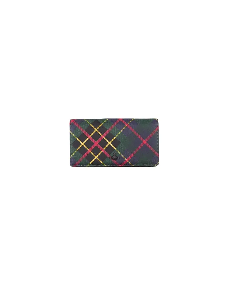 Vivienne Westwood Kleinlederwaren - Brieftaschenauf YOOX.COM Dunkelgrün