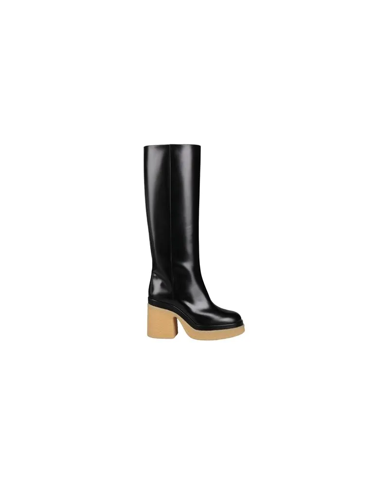 Chloé SCHUHE - Stiefelauf YOOX.COM Schwarz