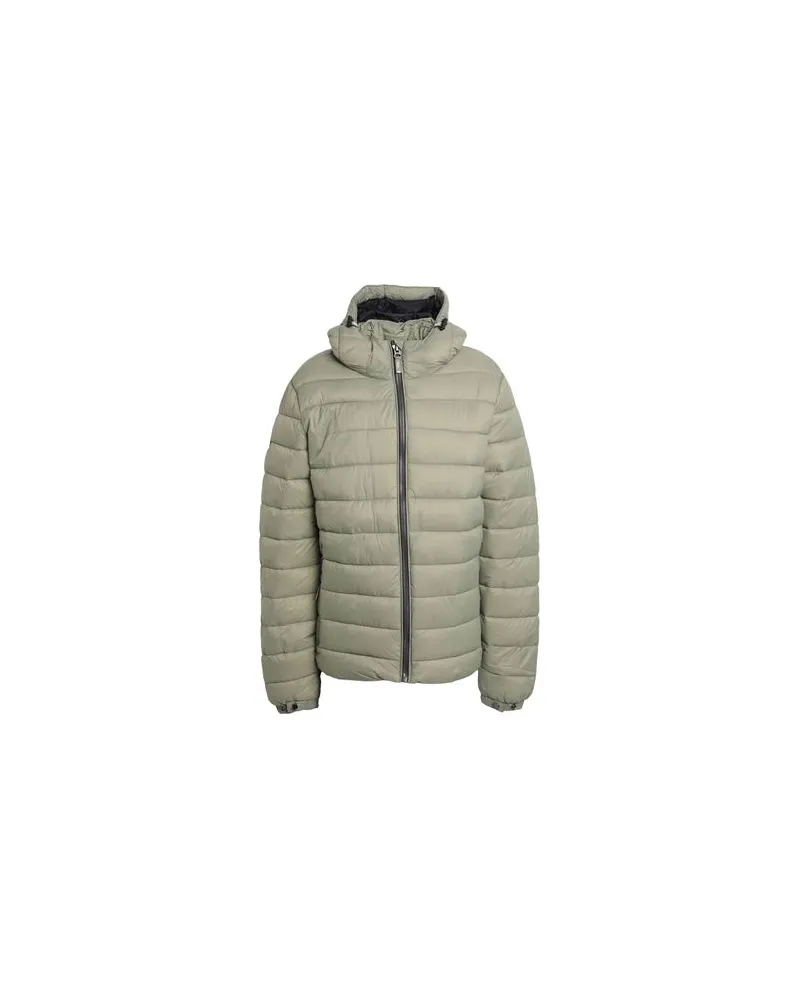 Superdry. CLASSIC FUJI PUFFER JACKET - JACKEN & MÄNTEL - Pufferjacken & Daunenjackenauf YOOX.COM Militärgrün