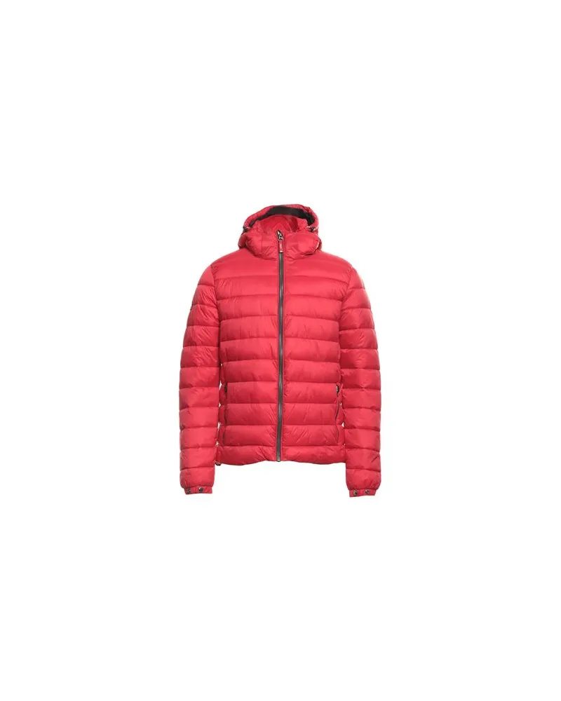 Superdry. CLASSIC FUJI PUFFER JACKET - JACKEN & MÄNTEL - Pufferjacken & Daunenjackenauf YOOX.COM Rot