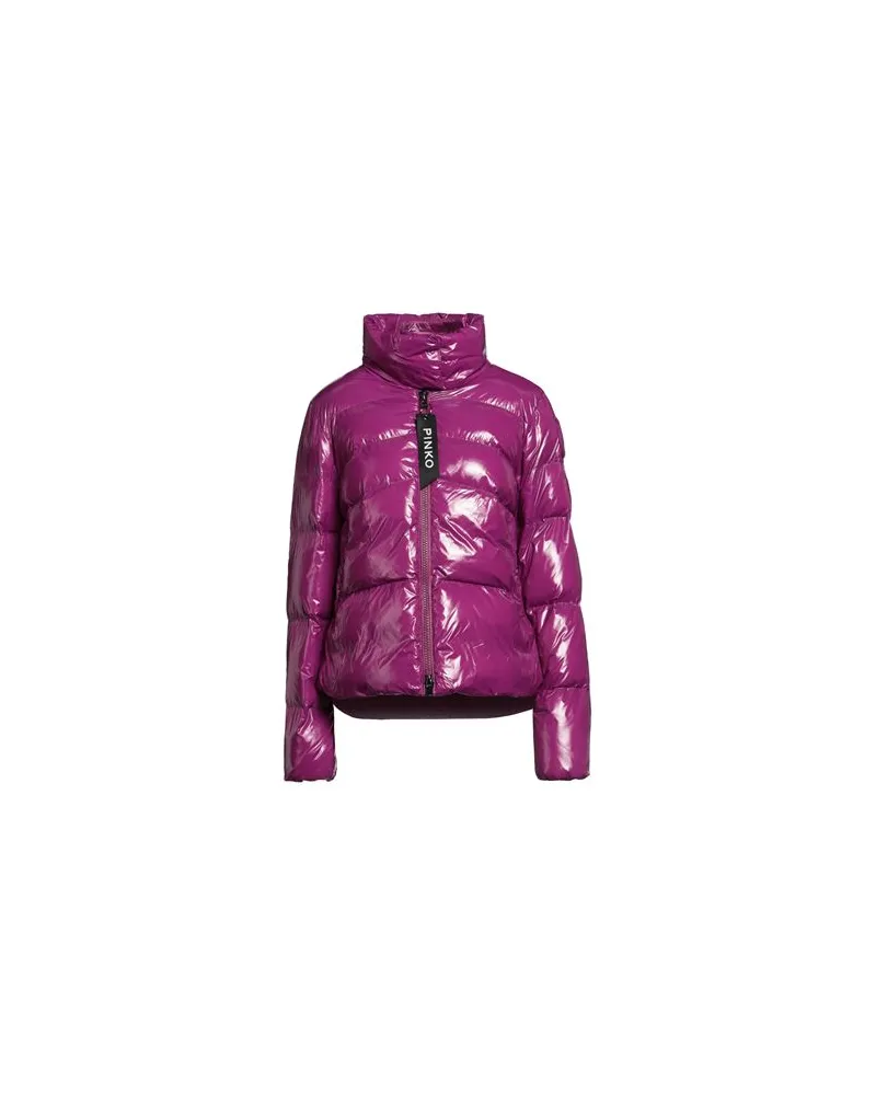 Pinko JACKEN & MÄNTEL - Pufferjacken & Daunenjackenauf YOOX.COM Pflaume