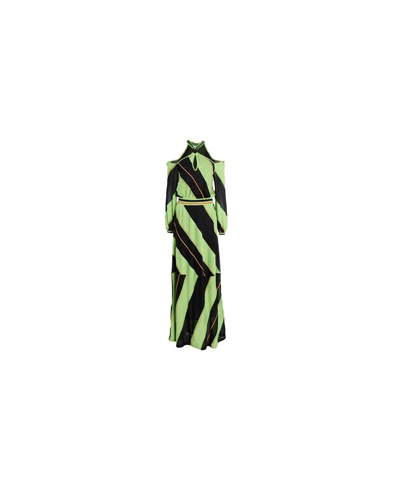 NENETTE KLEIDER - Maxi-Kleiderauf YOOX.COM Grün