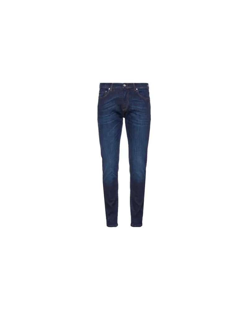 BARBA HOSEN & RÖCKE - Jeanshosenauf YOOX.COM Blau