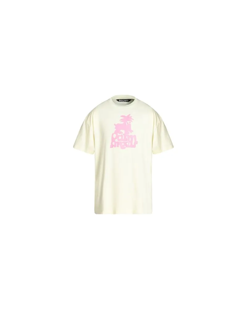 Palm Angels TOPS - T-shirtsauf YOOX.COM Pastellgelb