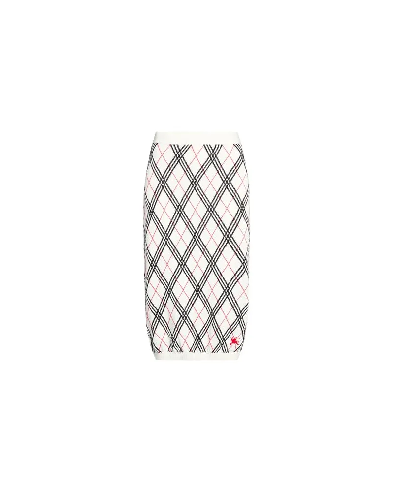 Burberry HOSEN & RÖCKE - Midi-Röckeauf YOOX.COM Weiß