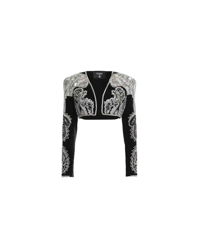 Balmain JACKEN & MÄNTEL - Jacken und Anoraksauf YOOX.COM Schwarz