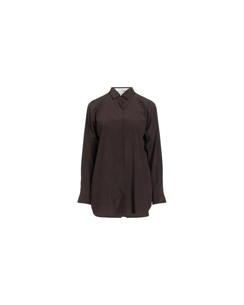 LE3 Sarte Pettegole TOPS - Hemdenauf YOOX.COM Dunkelbraun