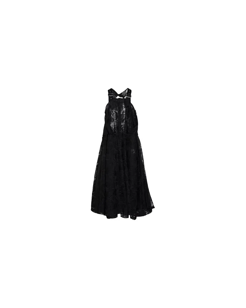 Noir Kei Ninomiya KLEIDER - Midi-Kleiderauf YOOX.COM Schwarz