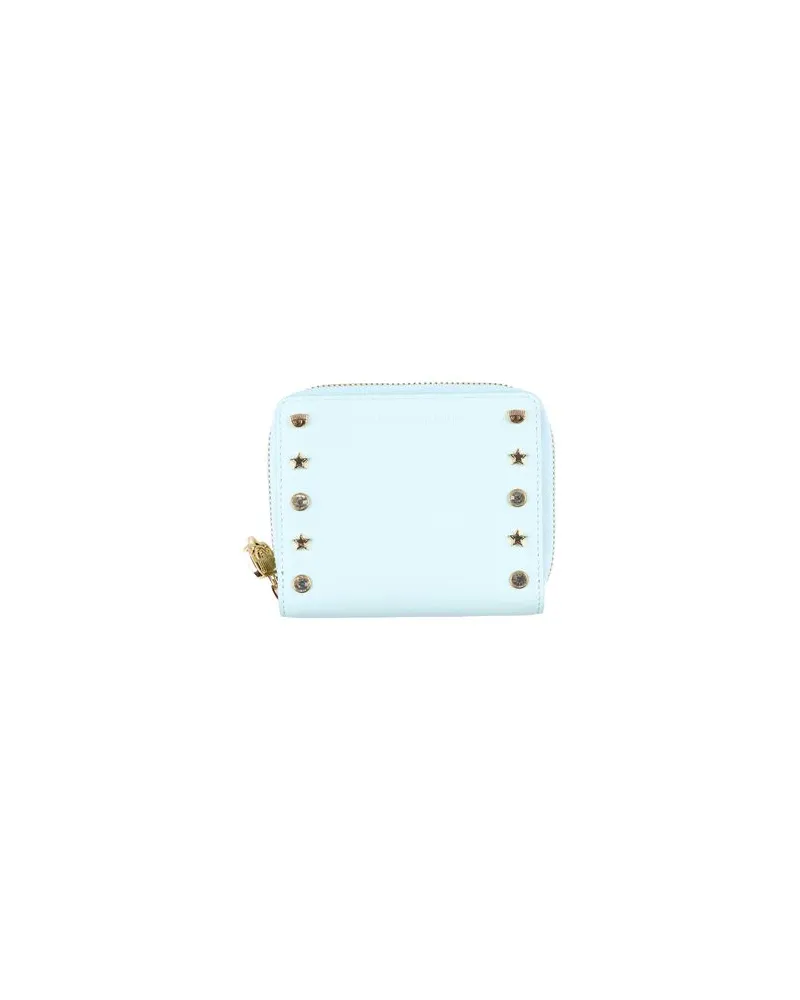 Chiara Ferragni Kleinlederwaren - Brieftaschenauf YOOX.COM Himmelblau