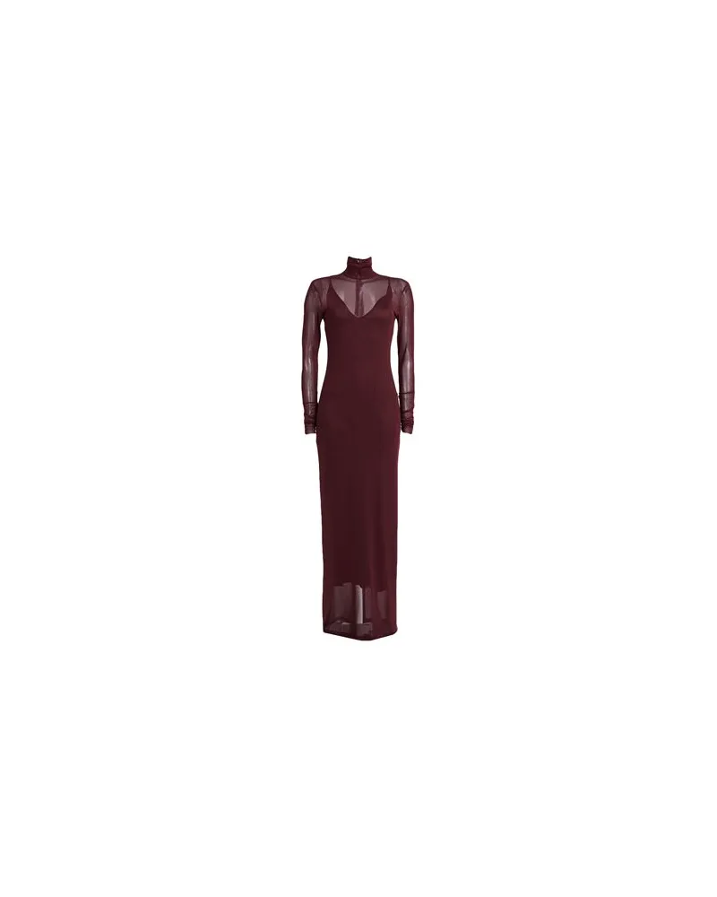 ALYSI CRÈME - KLEIDER - Maxi-Kleiderauf YOOX.COM Bordeaux