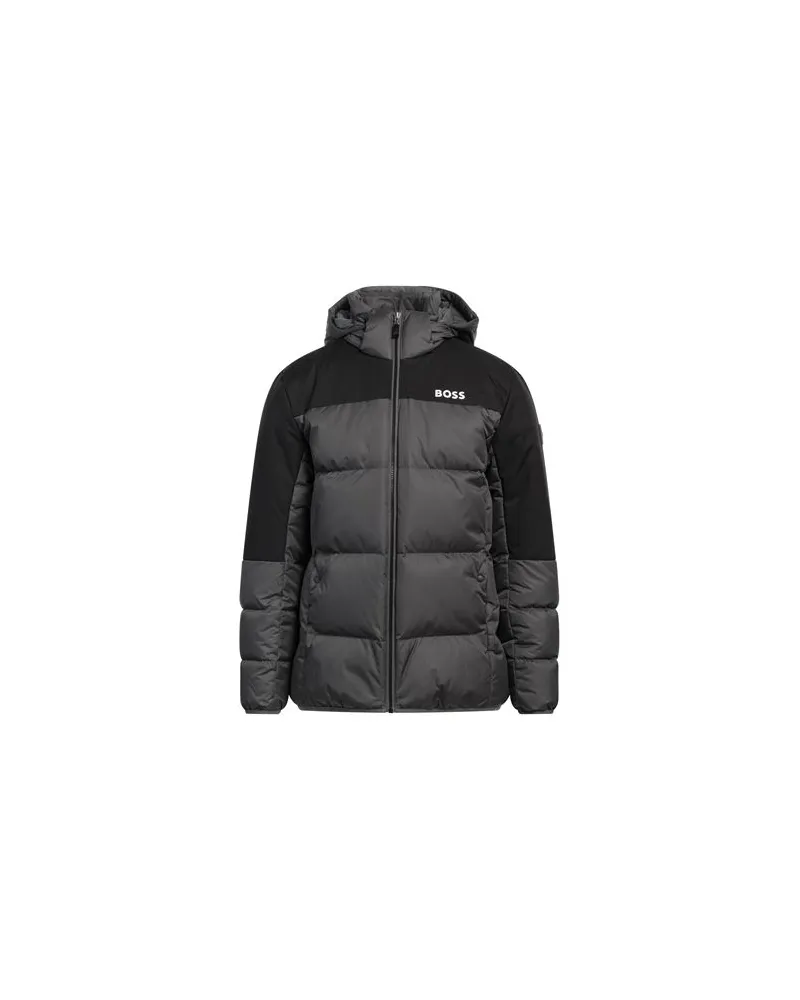 HUGO BOSS JACKEN & MÄNTEL - Pufferjacken & Daunenjackenauf YOOX.COM Blei