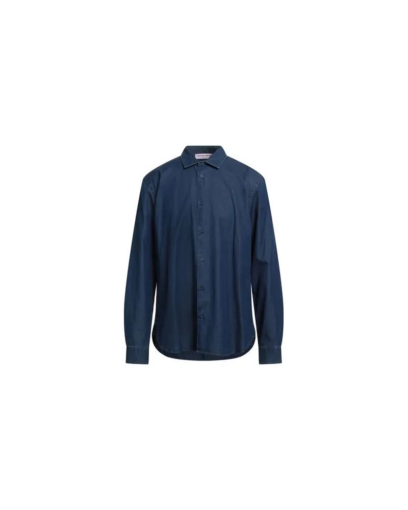 Orlebar Brown TOPS - Jeanshemdenauf YOOX.COM Blau