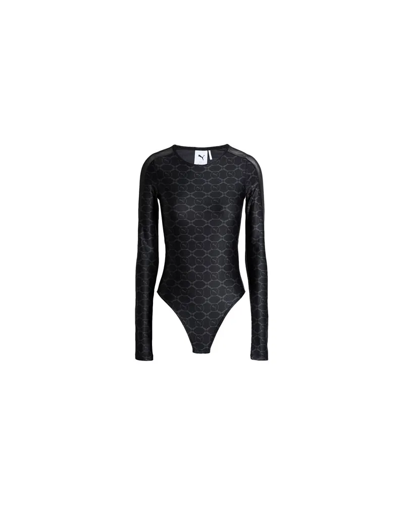 Puma LUXE SPORT T7 Bodysuit  - LUXE SPORT T7 Bodysuit - TOPS - Bodysuitsauf YOOX.COM Schwarz