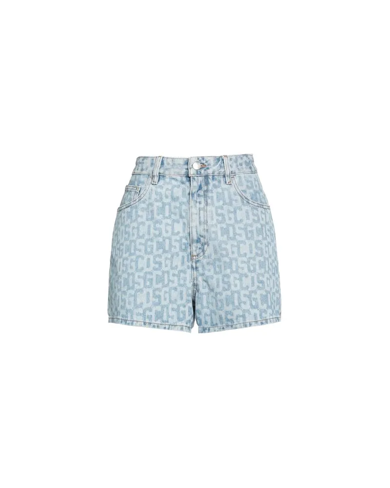 GCDS HOSEN & RÖCKE - Jeansshortsauf YOOX.COM Blau